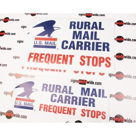 Rural Mail Carrier Sign Kit Image 2