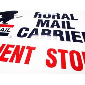 US Mail Rural Mail Carrier sign image 2