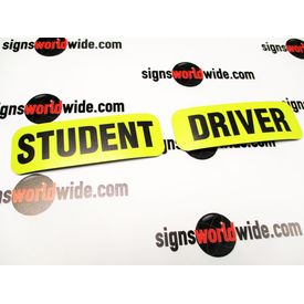 Student Driver 2x6 Sign Image 1