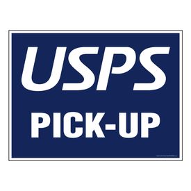 USPS Pick-Up sign image