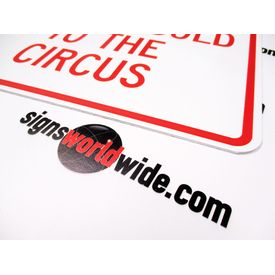 Children Left Unattended sign image 2