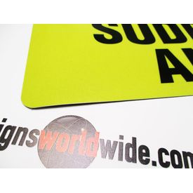 Wildlife Survey Vehicle Reflective Magnetic Sign Image 2