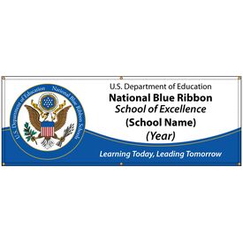 Blue Ribbon School Name and Year banner image