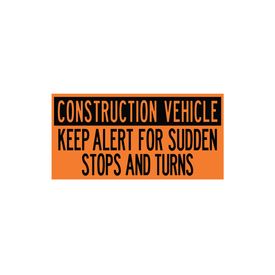 Decal Construction Vehicles 12x24 Image