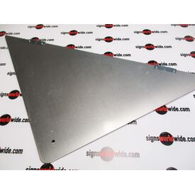 Entrance Closed Red and Reflective White Sign Image 3