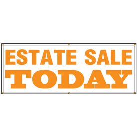 Entrance Sale Today banner with orange text image