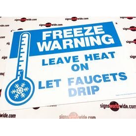 Freeze Warning 3 sign image 2