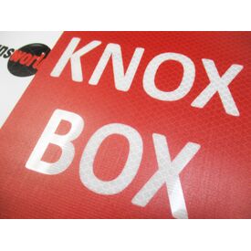 Aluminum Knox Box Sign Image 2