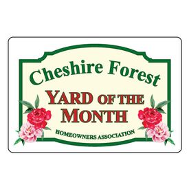 Cheshire Forest Floral magnetic image