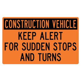 Construction Vehicle 24x39 magnetic image