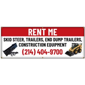 Rent Me Construction Equipment 3x8 Banner Image