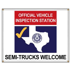 Texas State Inspection Semi-Trucks
48x60 Banner Image