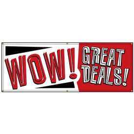 Wow Great Deals Red and Black banner 1image