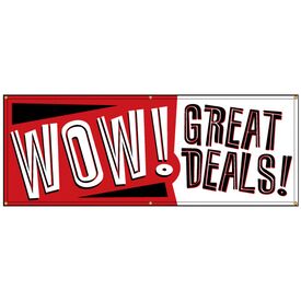 Wow Great Deals Red and Black banner 2image