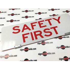 Safety First Blasting Today v2 24 x 36 Reflective Folding Sign Image 2