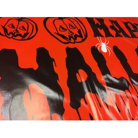 Happy Halloween Orange Banner Image 1