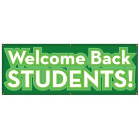 Welcome Back Students 3x8 banner 2 image