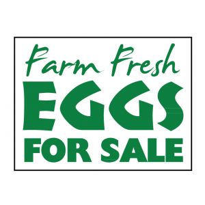 Farm Fresh Eggs sign image Farm Fresh Eggs sign image