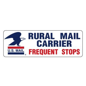 U.S. Mail Frequent Stops magnetic image U.S. Mail Frequent Stops magnetic image