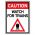 Caution watch for trains sign image