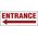 Entrance arrow banner image