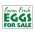 Farm Fresh Eggs sign image