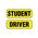 Student Driver magnetic image