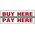Banner "Buy Here Pay Here" sign image