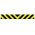 Caution stripe 6x45 decal image
