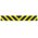 Caution stripe 6x45 decal image