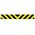 Caution stripe 6x45 decal image