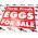 Farm Fresh Eggs Red Yard Sign Image