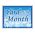 Yard of the Month snowflakes sign image