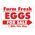 Farm Fresh Eggs R&W Right arrow sign image