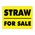 Straw For Sale Yard Sign Image 1