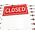Closed Open Folding Aluminum Sign Image 2