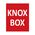 8"h x 6.5"w Aluminum Knox Box Sign Image