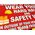 Wear Your Hard Hat 48" x 72" Banner Image 2