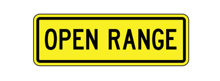 Open Range 8x24 sign image