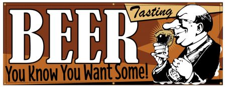 Beer Tasting Retro banner image