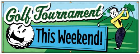 Golf Tournament Retro banner image