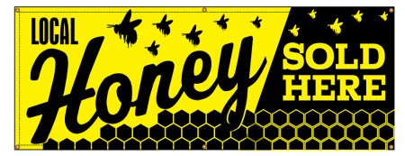 Local Honey Sold Here banner image