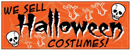We Sell Halloween Costumes banner image