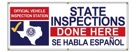 State Inspections Done Here Texas Se Habla banner image