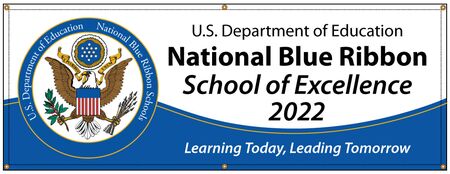 Blue Ribbon School Year banner image