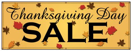 Thanksgiving Day Sale banner image