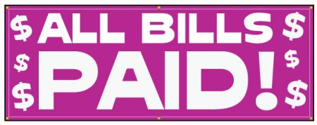 All Bills Paid banner image