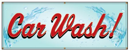 Car Wash Banner Image