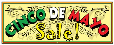 Cinco De Mayo Sale Banner