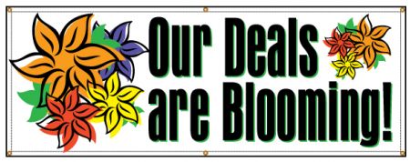 Our Deals are Blooming banner image